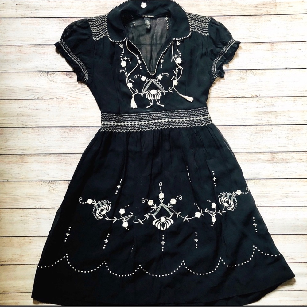 COPY - Lucky Brand Embroidered Dress